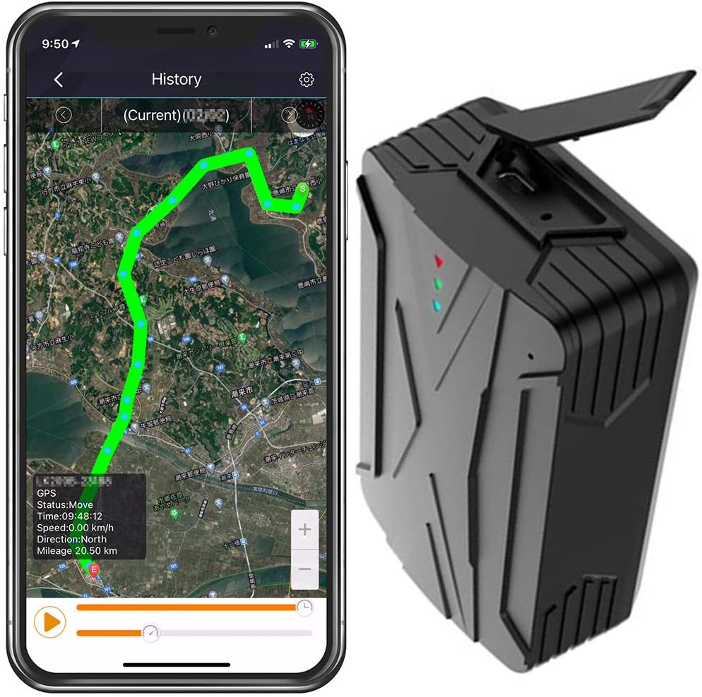 GPSトラッカー大容量バッテリー10,000Ah
